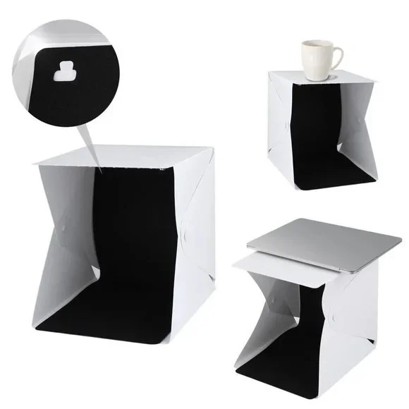 Folding Portable Room Photo Light Box LED Studio Softboxes Photography Lighting